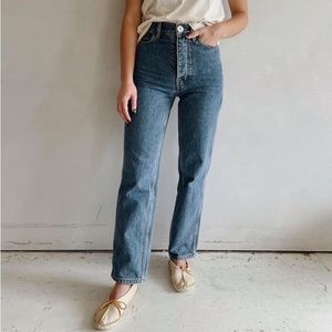 Jesse Kamm 225 jeans in cowboy blue, size 4